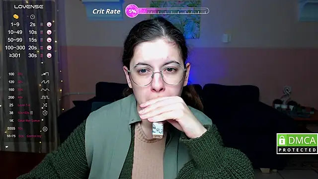 Aminabeatris online show from 10.20.25