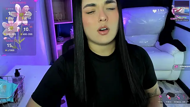 Snapshot of CelesteBrucee chatting on 01.17.25 CelesteBrucee online show from 01.17.25