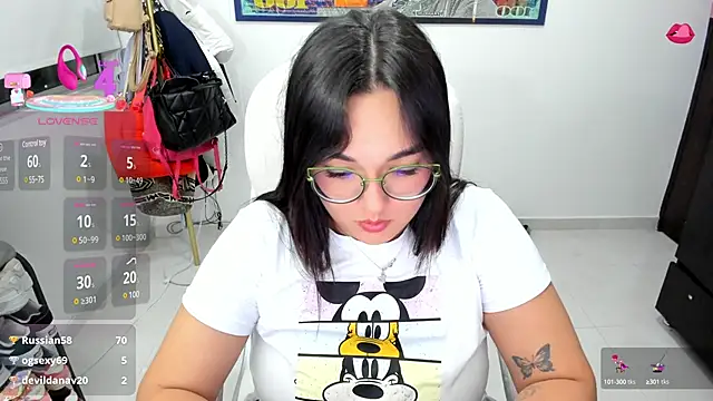 Snapshot of CelesteBrucee chatting on 03.07.25 CelesteBrucee online show from 03.07.25