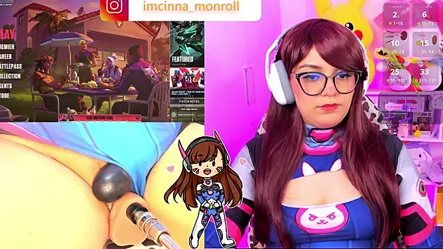 Snapshot of cinna_monroll chatting on 12.24.24 cinna monroll online show from 12.24.24