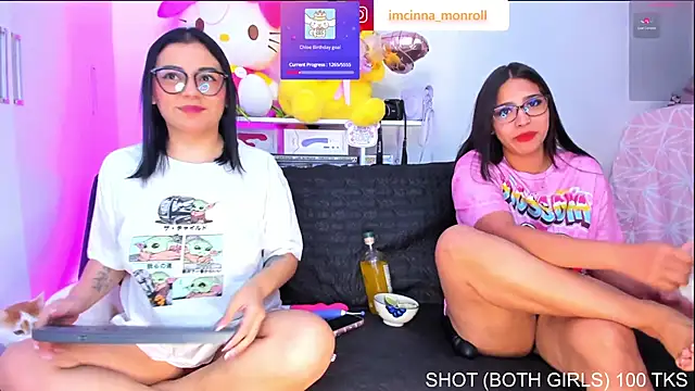 Snapshot of cinna_monroll chatting on 02.23.25 cinna monroll online show from 02.23.25