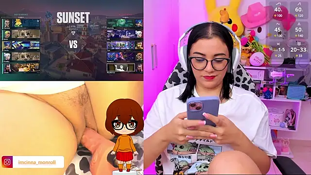 Snapshot of cinna_monroll chatting on 03.08.25 cinna monroll online show from 03.08.25