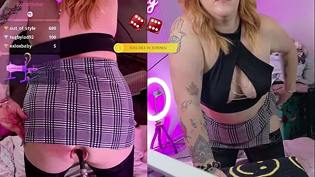 Snapshot of British__Rosie chatting on 02.27.25 British Rosie online show from 02.27.25