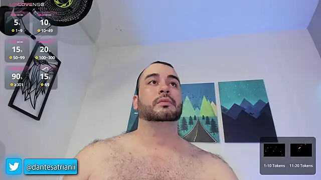 Snapshot of dantesatrianii chatting on 12.10.24 dantesatrianii online show from 12.10.24