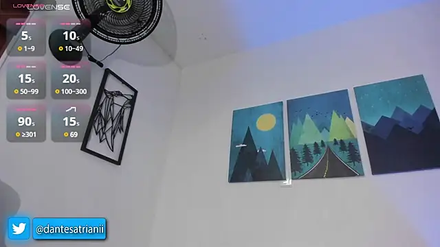 Snapshot of dantesatrianii chatting on 12.29.24 dantesatrianii online show from 12.29.24