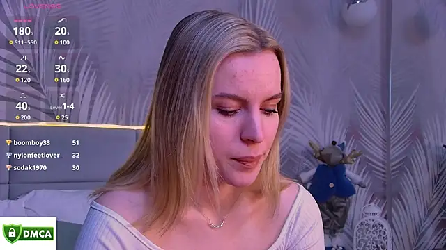 Snapshot of AmaliaBell chatting on 01.05.25 AmaliaBell online show from 01.05.25