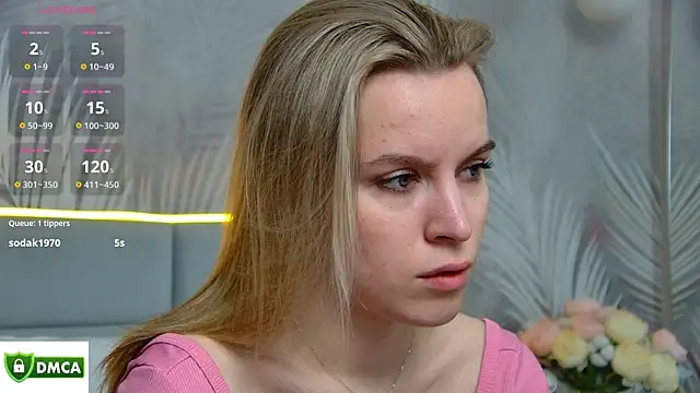 Snapshot of AmaliaBell chatting on 01.23.25 AmaliaBell online show from 01.23.25