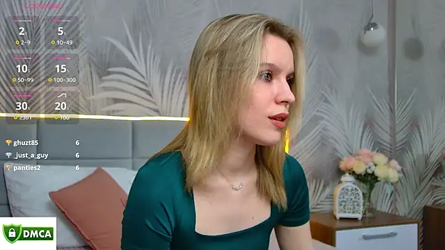 Snapshot of AmaliaBell chatting on 02.10.25 AmaliaBell online show from 02.10.25