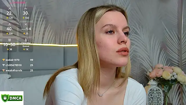 Snapshot of AmaliaBell chatting on 02.28.25 AmaliaBell online show from 02.28.25